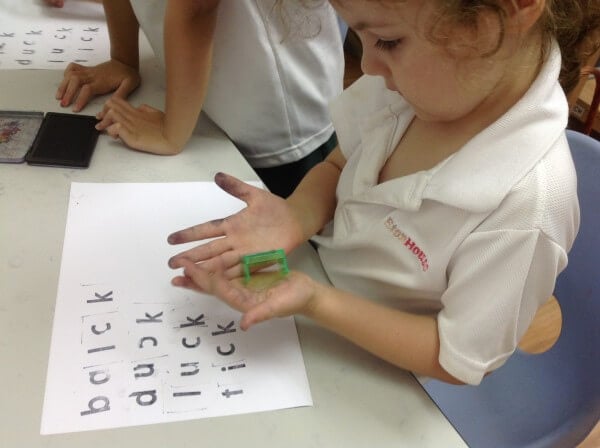 Key milestone for child - understanding conventions of print and reading 