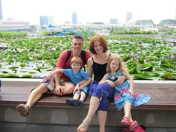 Neil and Helen Skinner, parents of Caelin and Aidan Skinner, K2 and N1