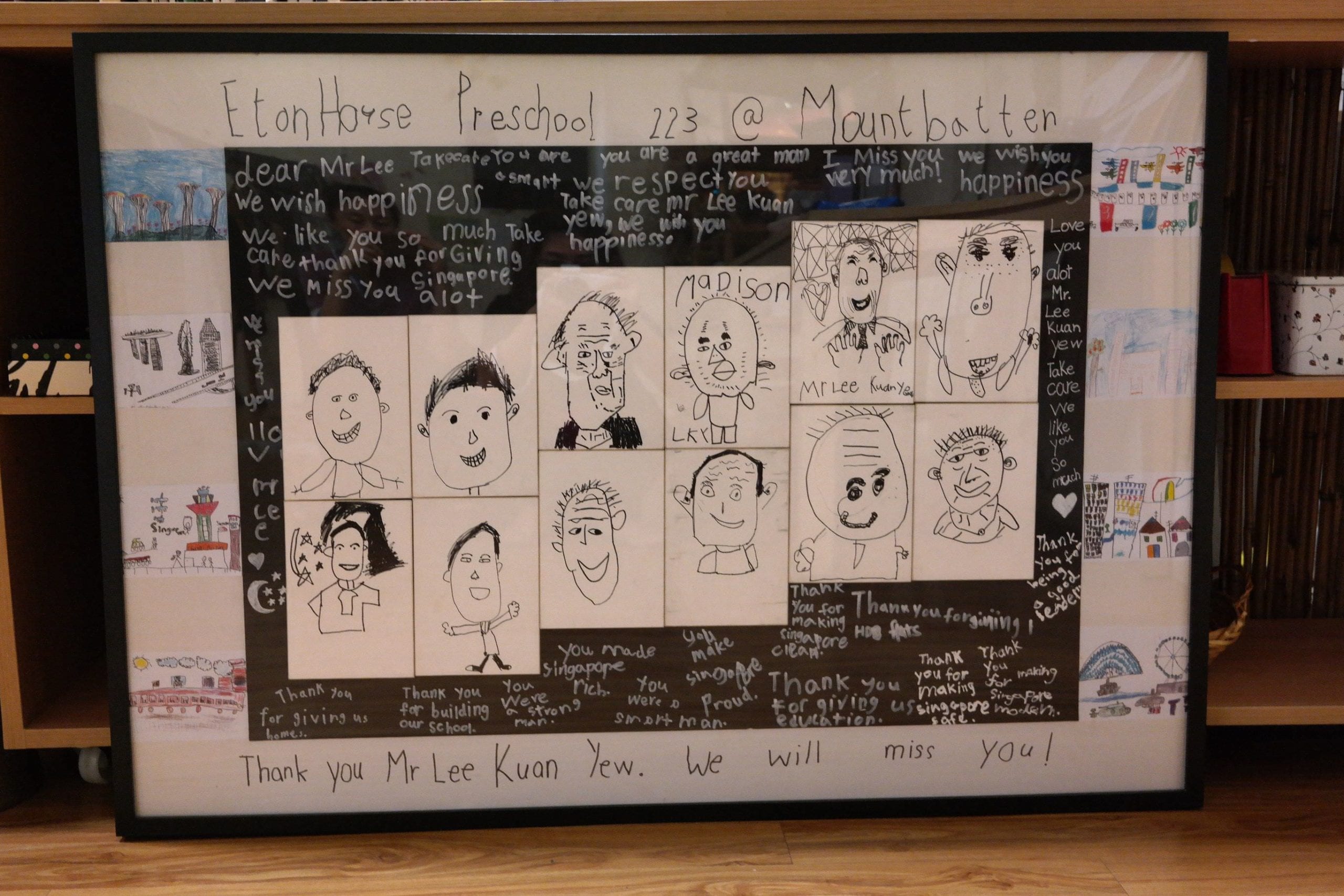 EtonHouse students' heartfelt messages to Mr. Lee Kuan Yew