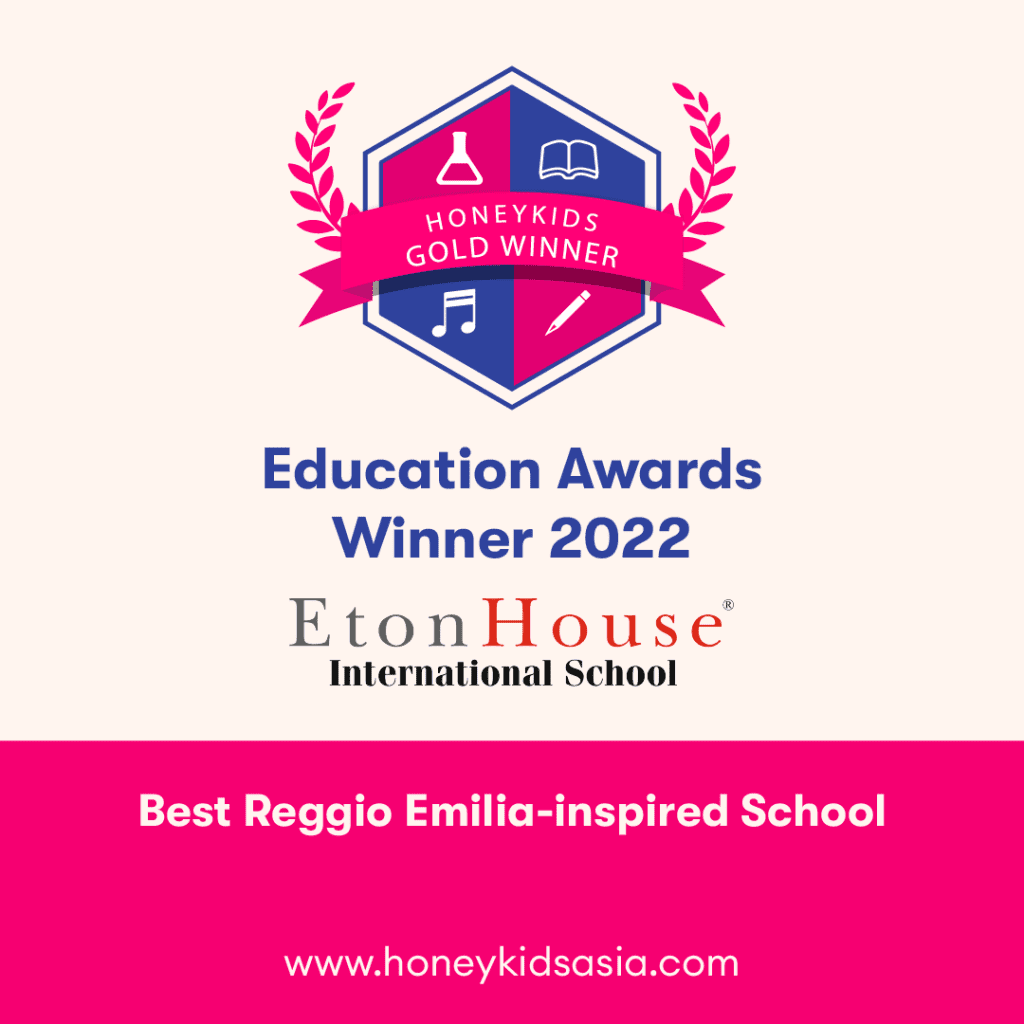 Award for Reggio Emilia-inspired education at EtonHouse