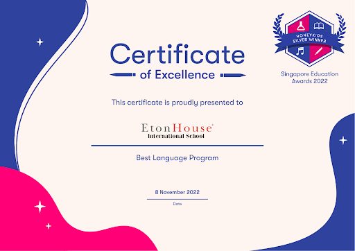EtonHouse school activity moment